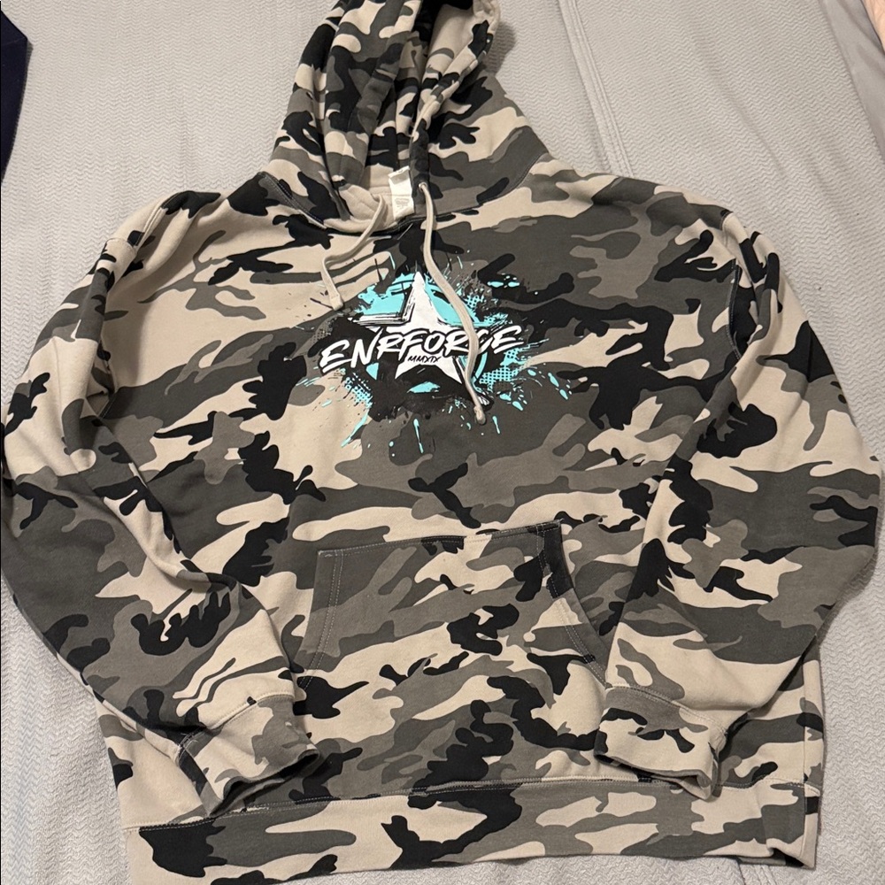 Camouflage Hoodie for Men from Independent (streetwear)